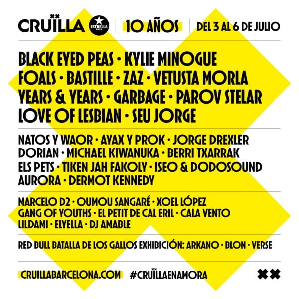 Festival Cruilla Barcelona 2019 Festivales música España 