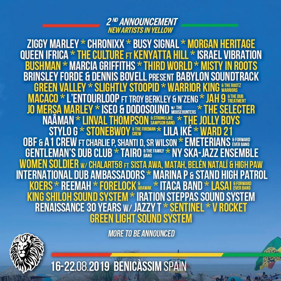 Rototom Sunsplash 2019 Festivales música España 