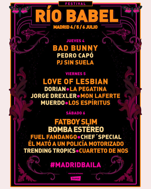 Río Babel 2019 Festivales música España 