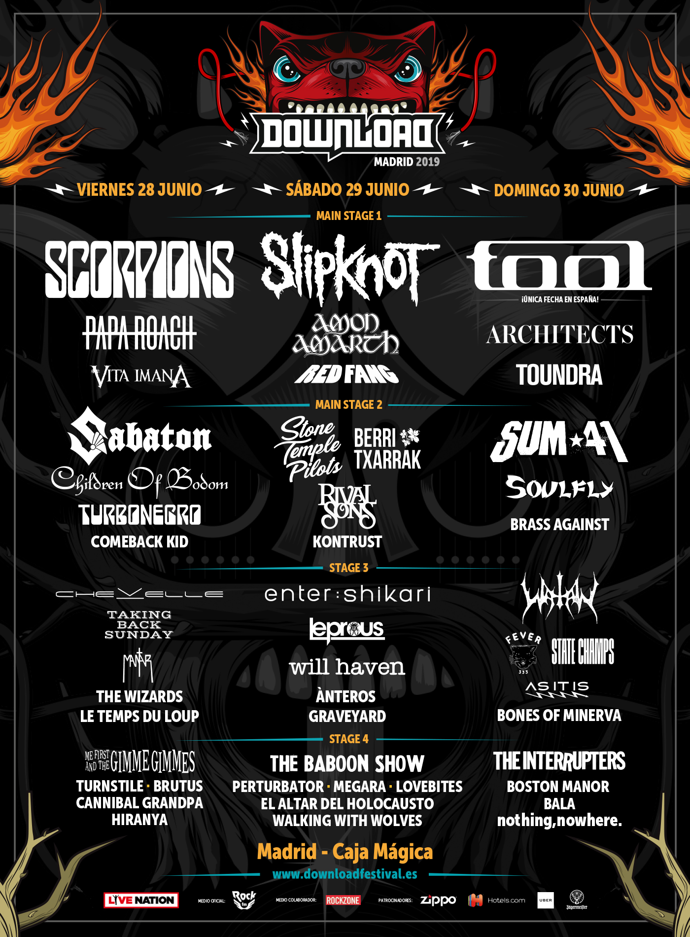 Download Festival 2019 Festivales música España